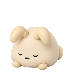 Cream Mopi waking